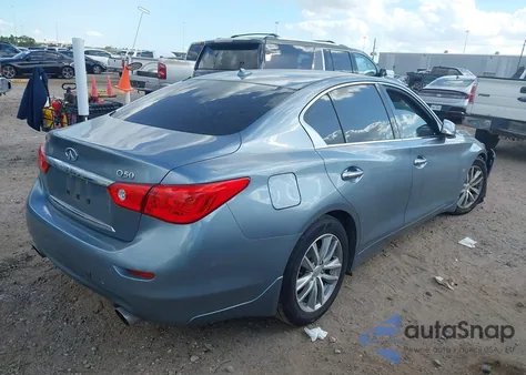 2016 Infiniti Q50 3.0T Premium из США, поврежденный, VIN JN1EV7AP4GM303624